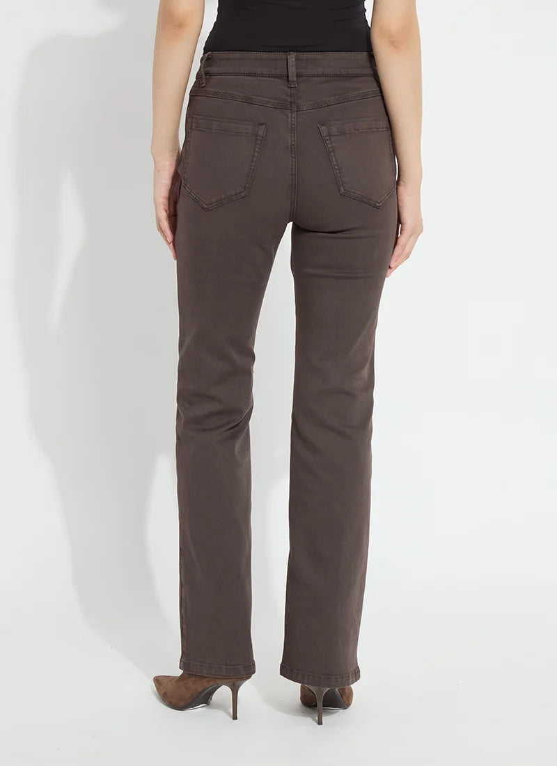 Lena Everyday Baby Bootcut Jeans – Brown