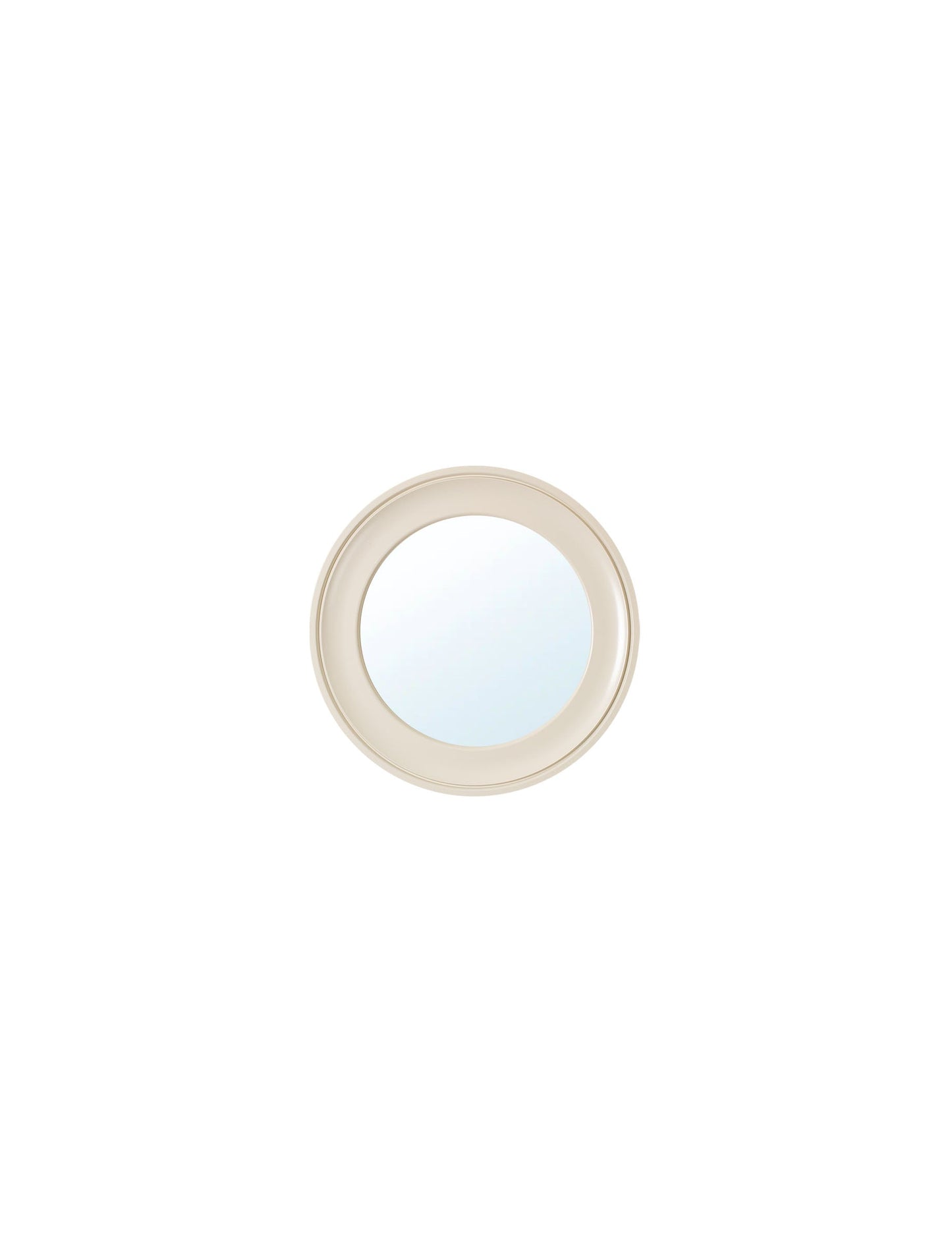 Round Mirror - Ivory