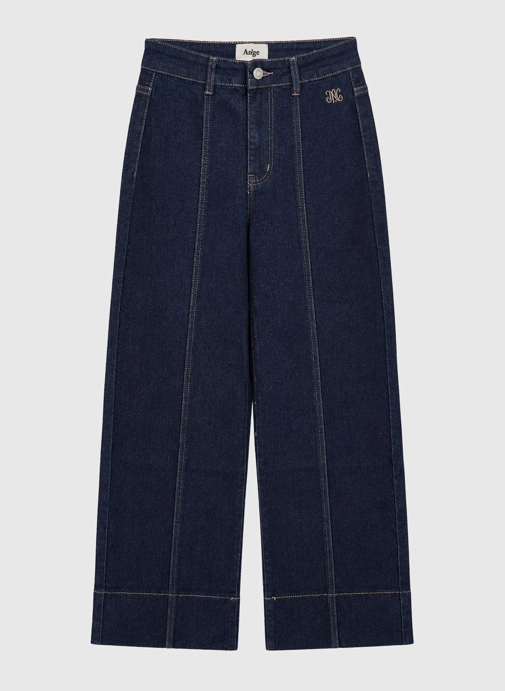 Piplis High-Waist Wide Leg Jeans | Women's Luxury French Design Denim