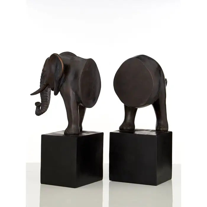 Boho Elephant Bookends