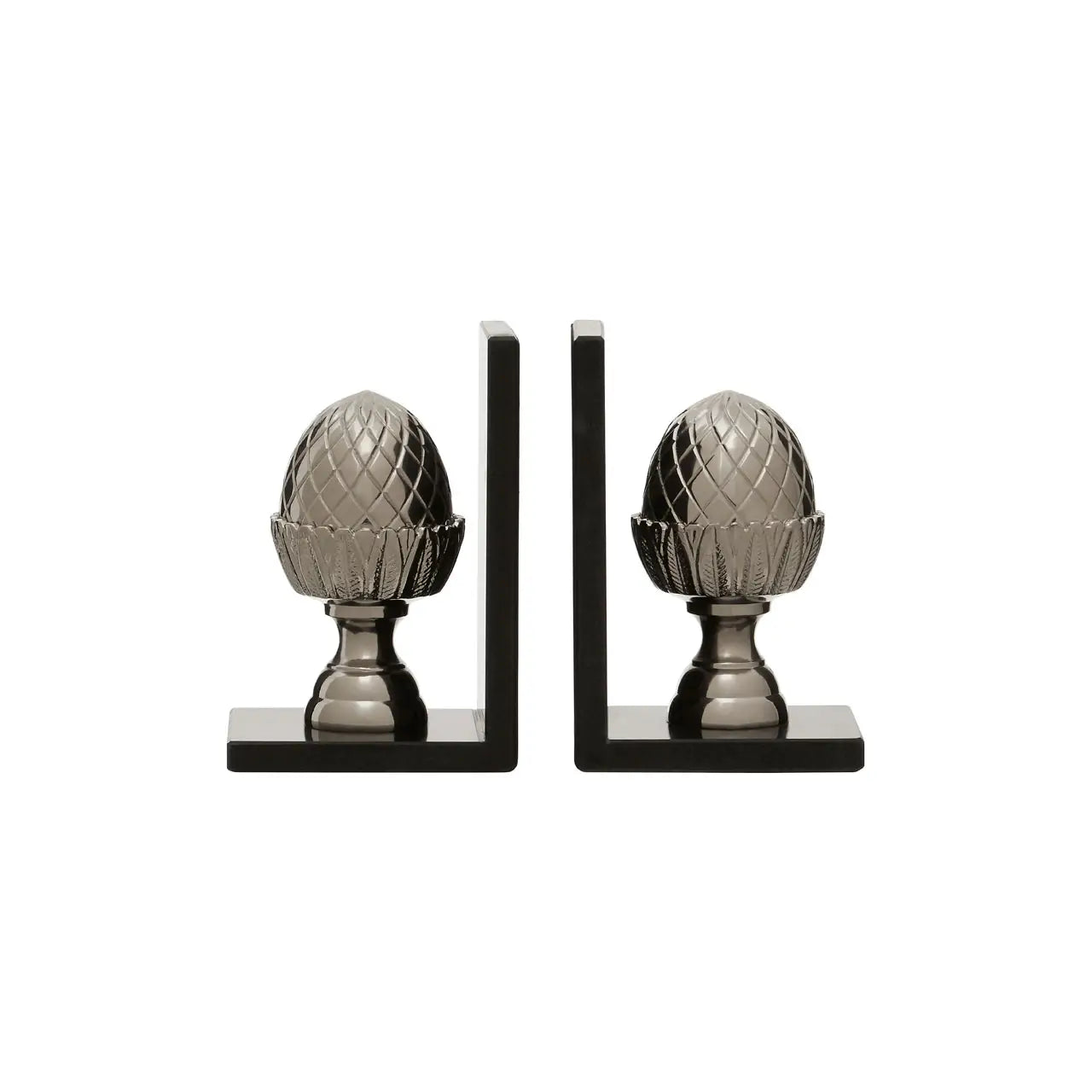 Set of 2 Acorn Bookends