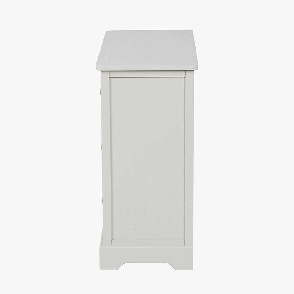 Linen & Silver 6 Drawer Chest by Pacific