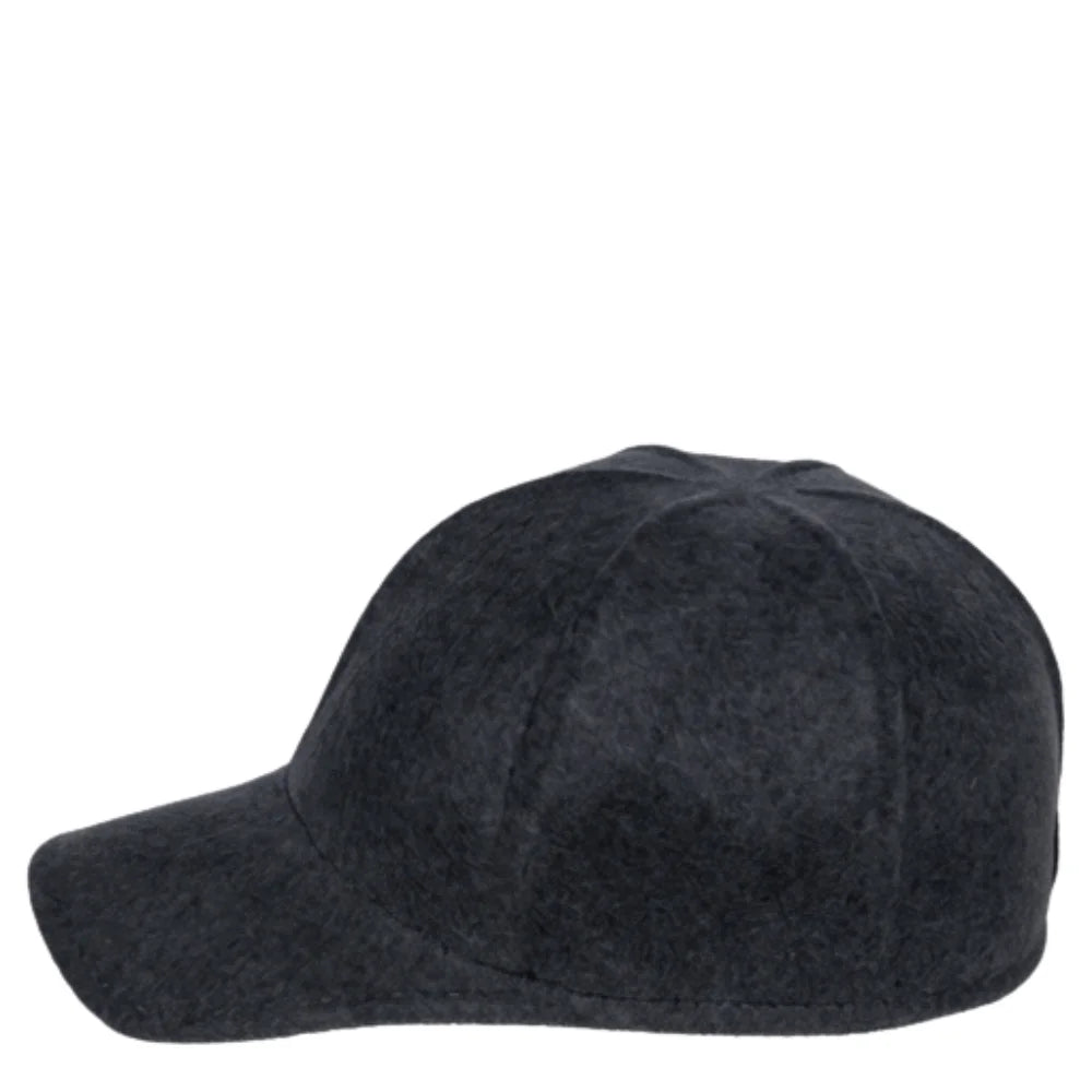 Felt Cap | 100% Wool | Adjustable Size | Anthracite