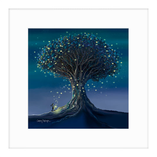 “Follow Your Dream” Small Artwork – Catherine J. Stephenson | 33.5 x 33.5cm