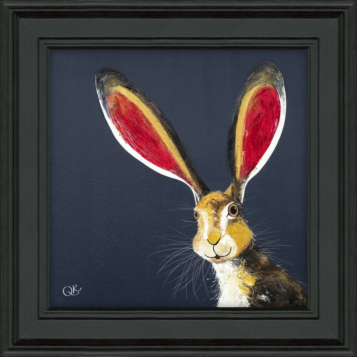 Alfie by Quinn Russell – Framed Art Print | 39cm x 39cm