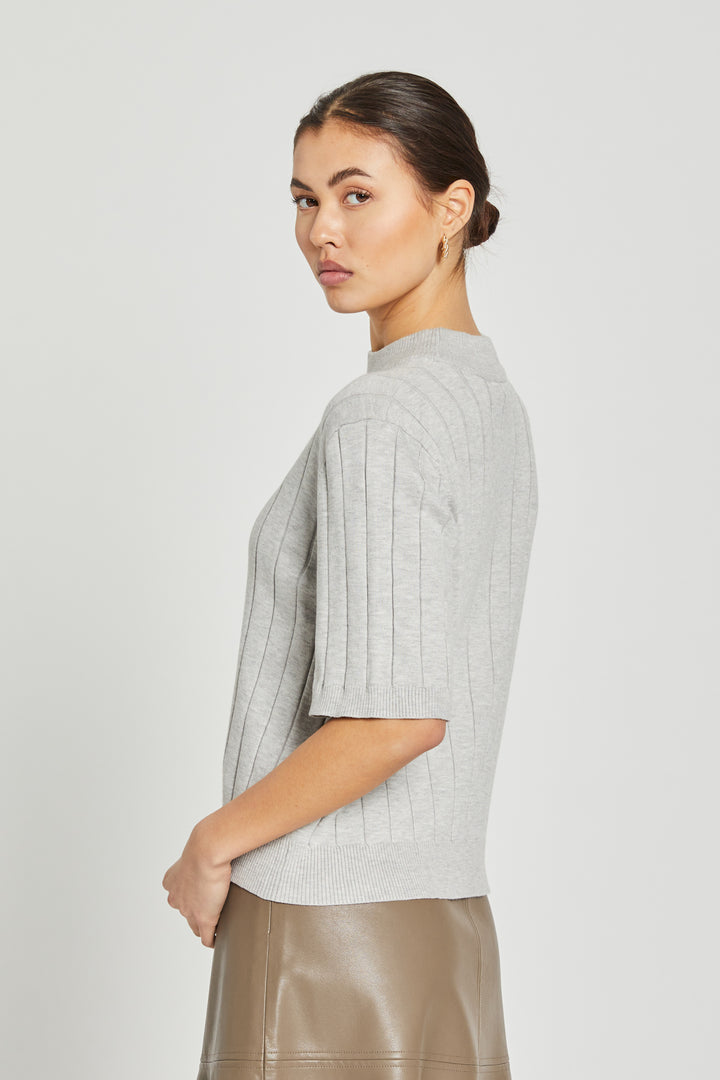 Anemone Glady Knit - Grey Melange