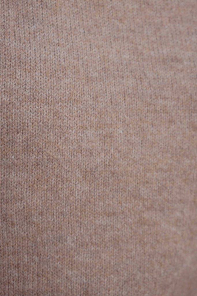 Basic Knit Jersey Sweater – Round Neck & Long Sleeves