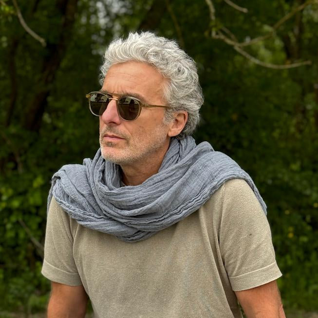 Pure Hemp Scarf | The Bleu
