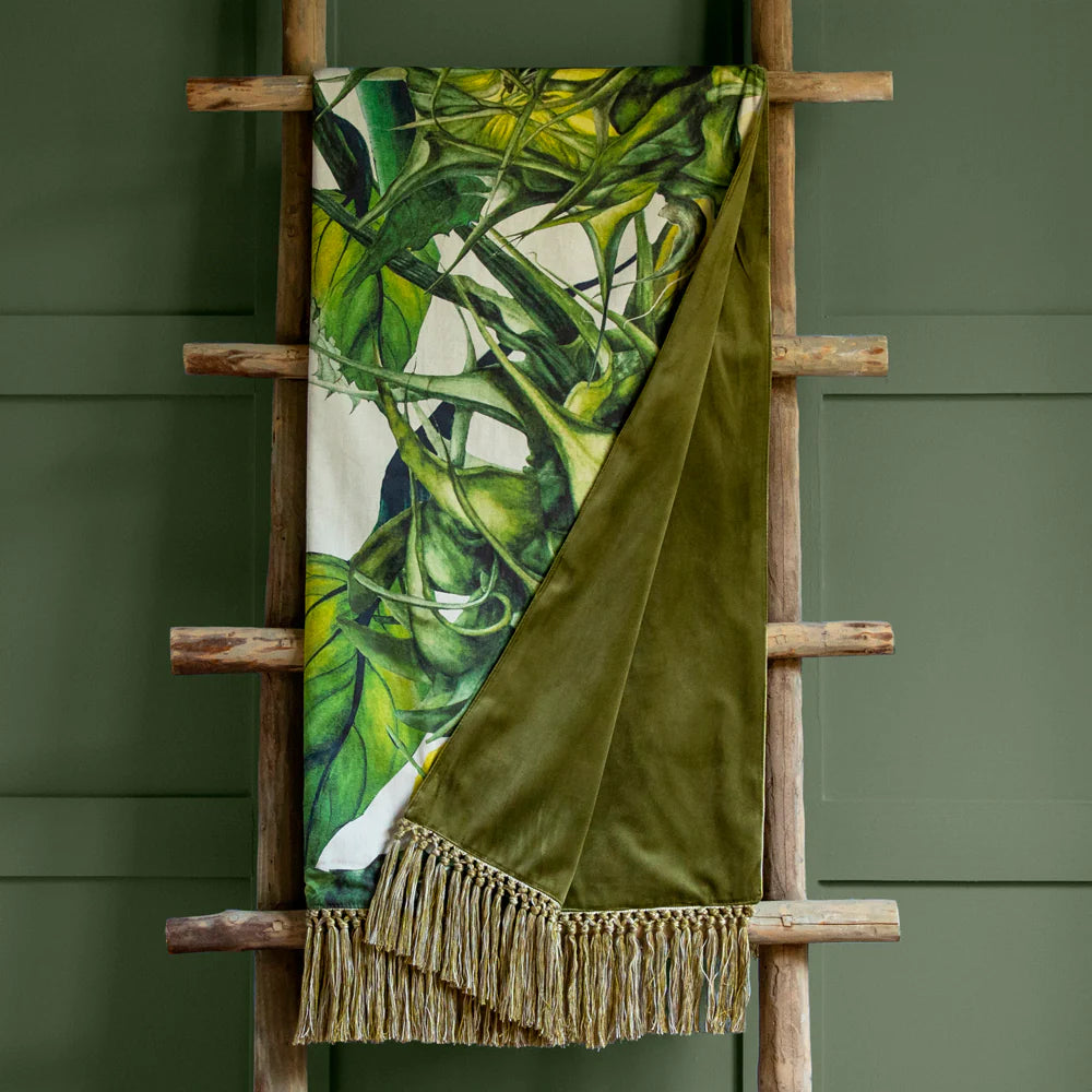 Easton Printed Throw Fern