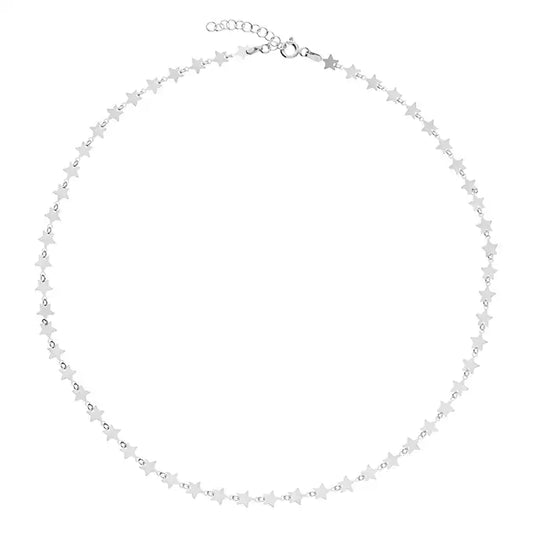 Silver Star Necklace