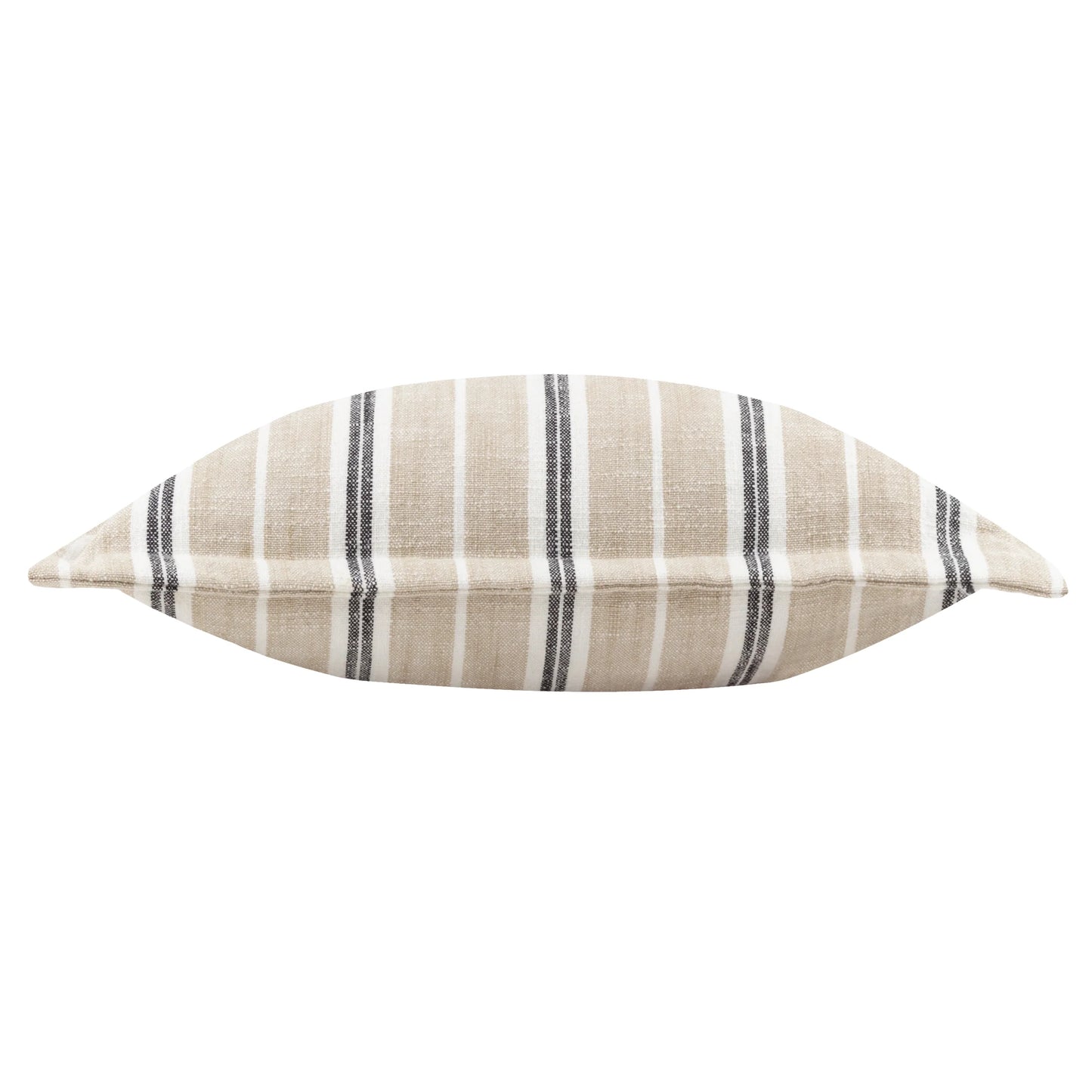 Hebble Striped Cushion-Natural