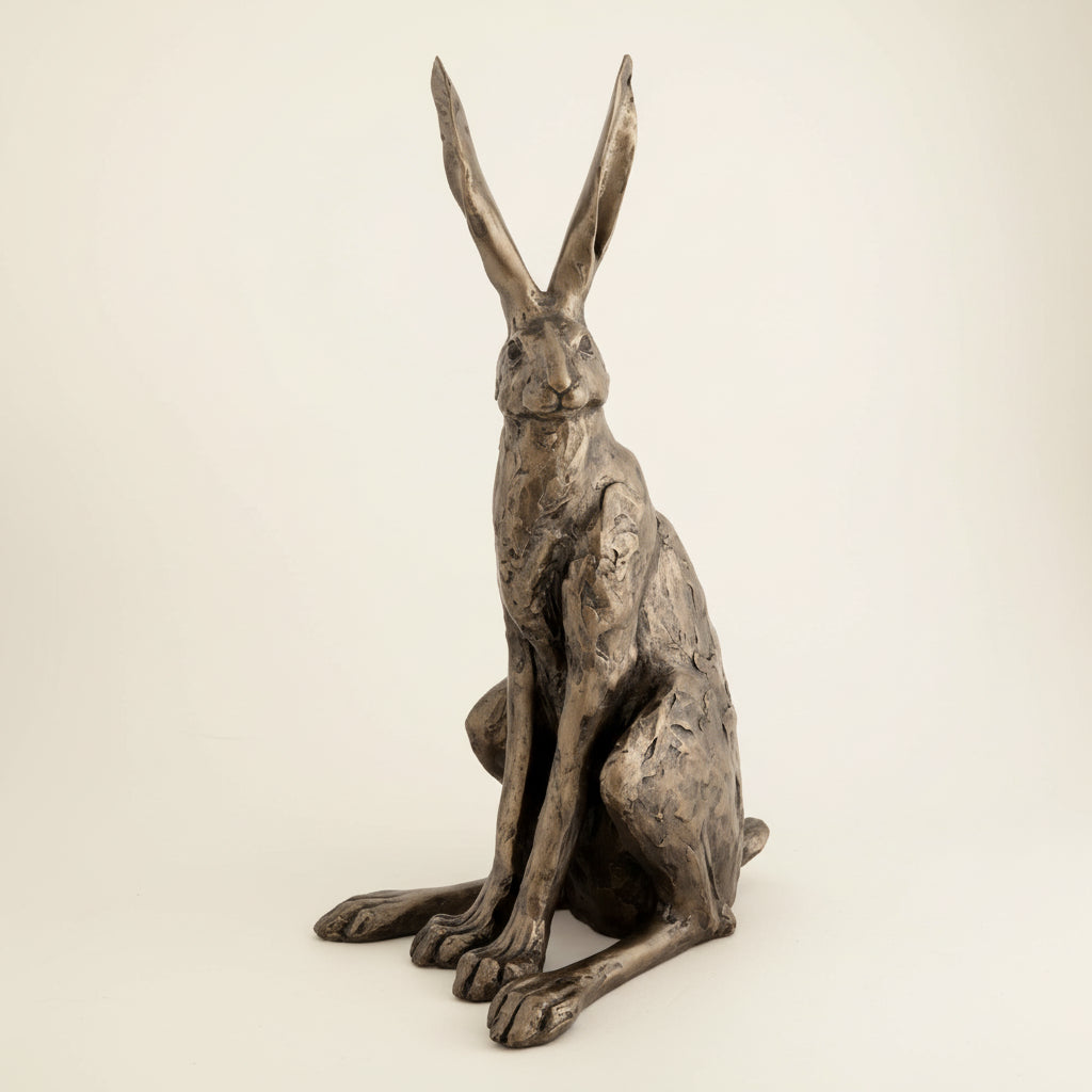 Hare Sculpture by Paul Jenkins – Bronze Resin | 49cm