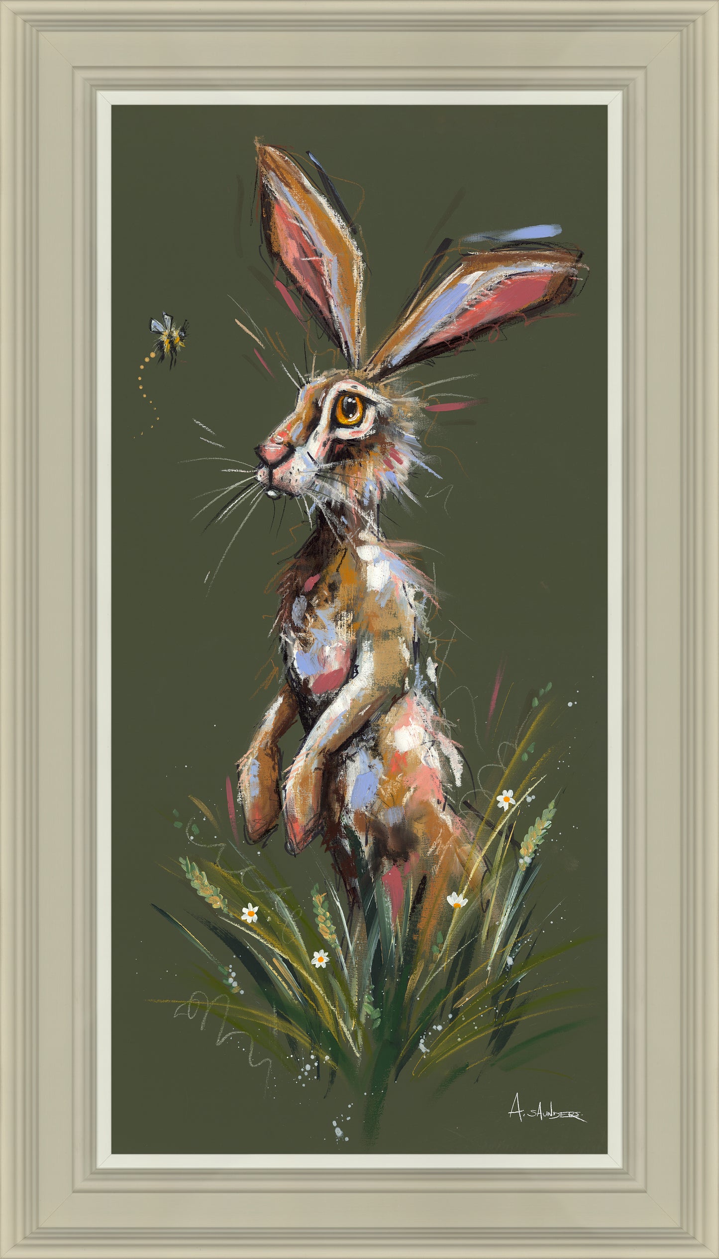 Hoppity by Ashley Saunders | 39cm x 69cm