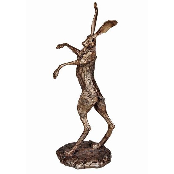 “Hyacinth – Dancing Hare” Sculpture by Paul Jenkins – Bronze Resin | 49cm
