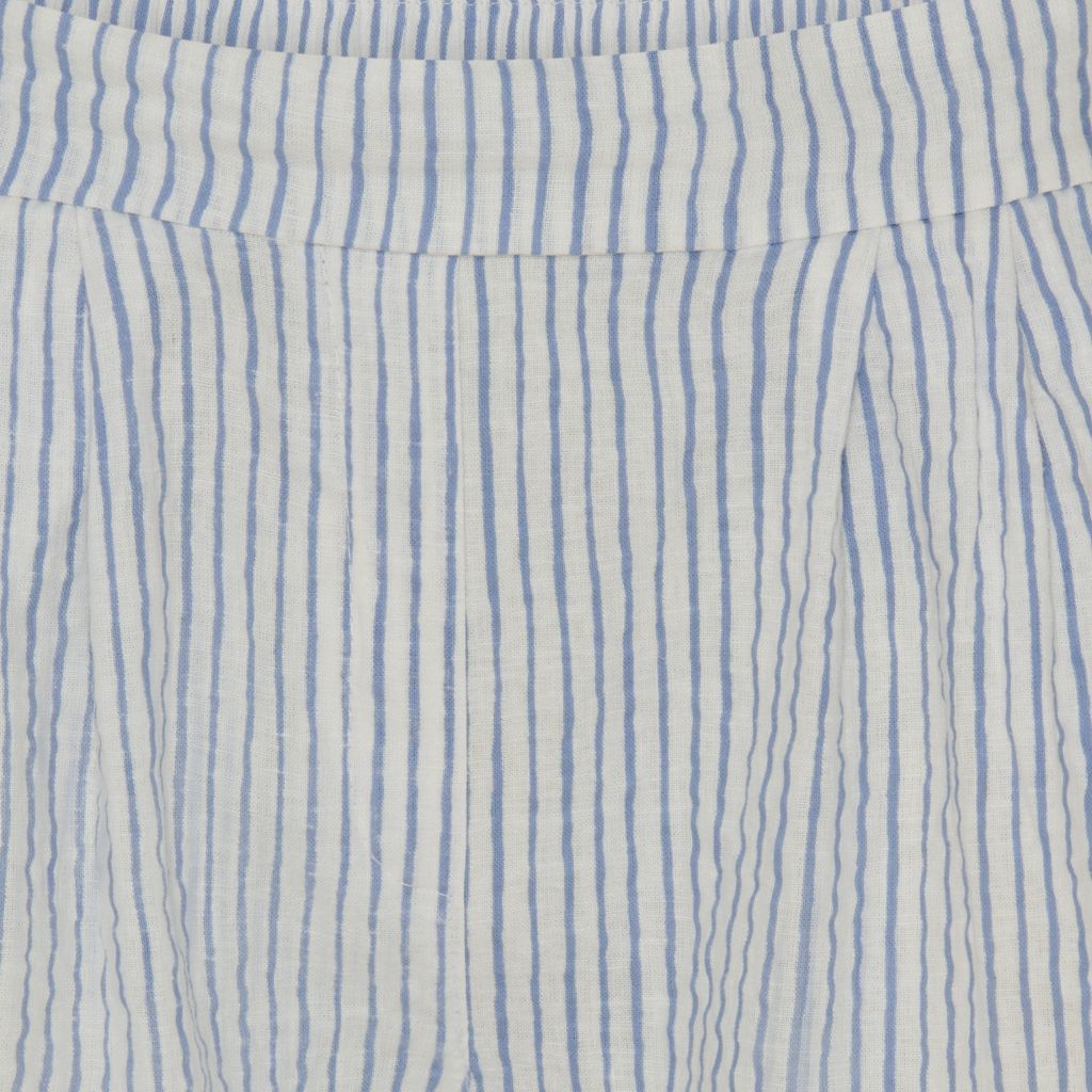 Stripe Linen Shorts