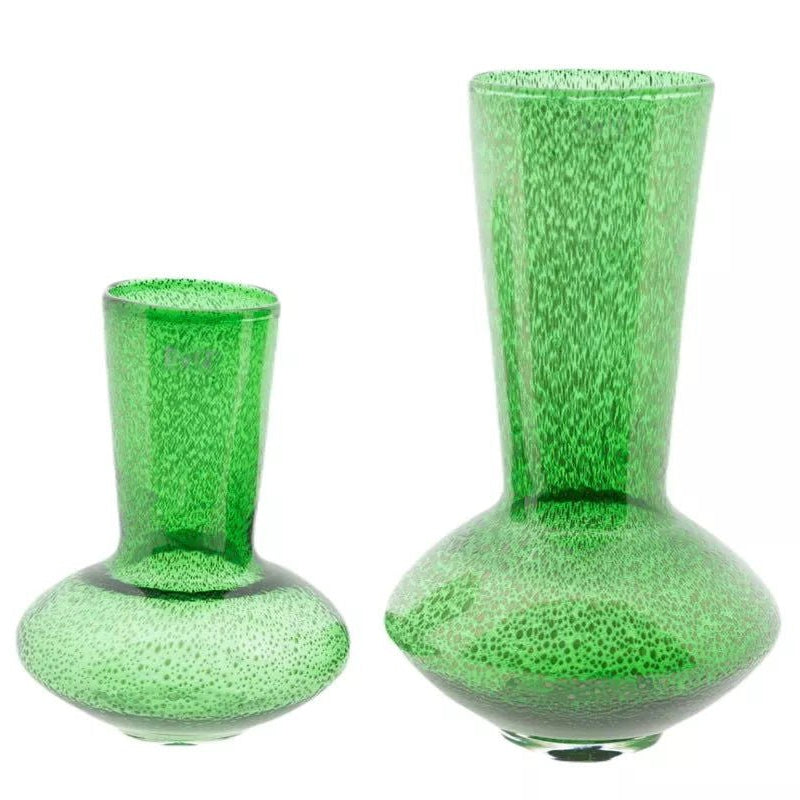 LOFLO Vase – Long Flowers, Tall Style - Green Bubbles