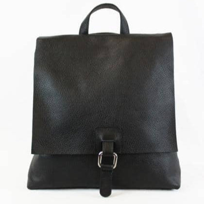 Leather Backpack Shoulder Bag | Made in Italy | Luxury Calf Leather