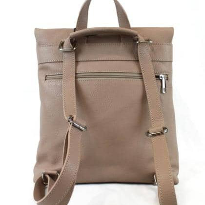 Leather Backpack Shoulder Bag | Made in Italy | Luxury Calf Leather