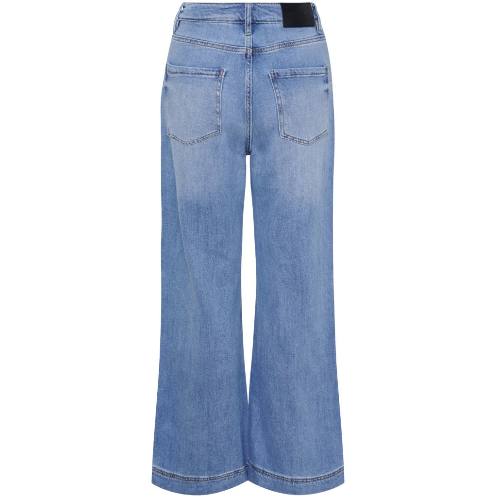 Starley Wide-Leg High-Waist Jeans – Denim | Women's Luxury Stretch Jeans