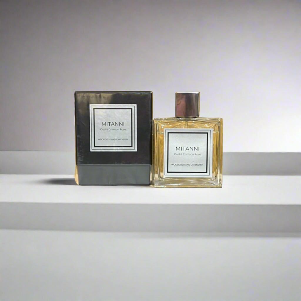 Mitanni Eau de Parfum | A Luxurious Blend of Crimson Rose & Smoked Oud