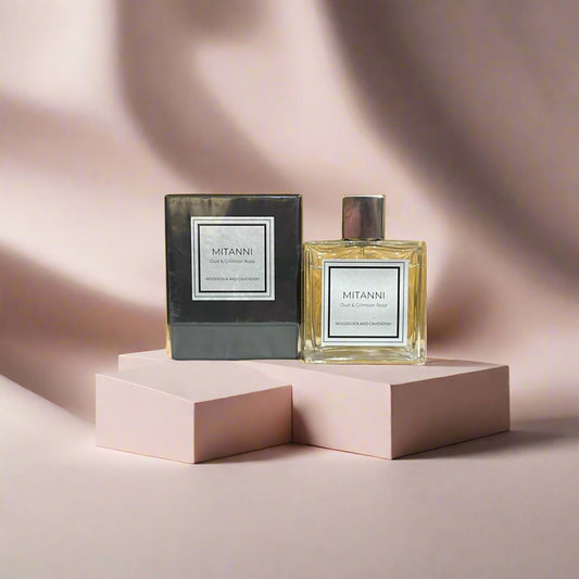 Mitanni Eau de Parfum | A Luxurious Blend of Crimson Rose & Smoked Oud