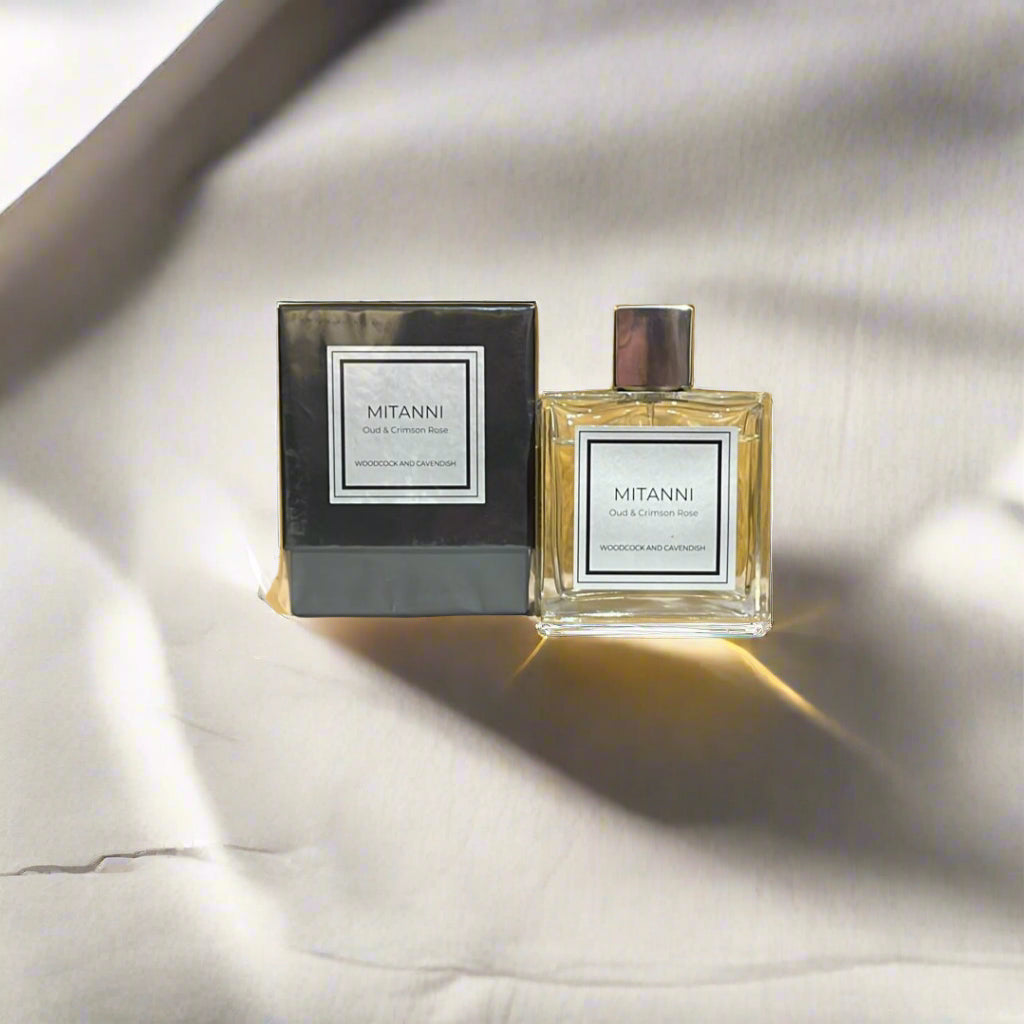 Mitanni Eau de Parfum | A Luxurious Blend of Crimson Rose & Smoked Oud