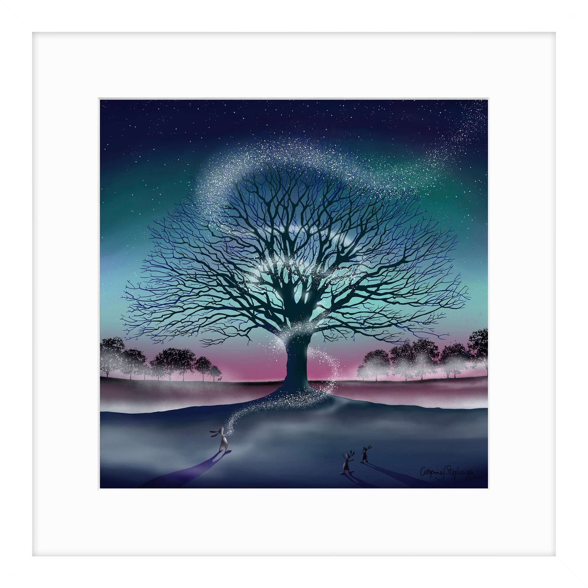 “New Hope” Small Artwork – Catherine J. Stephenson | 43.5 x 43.5cm