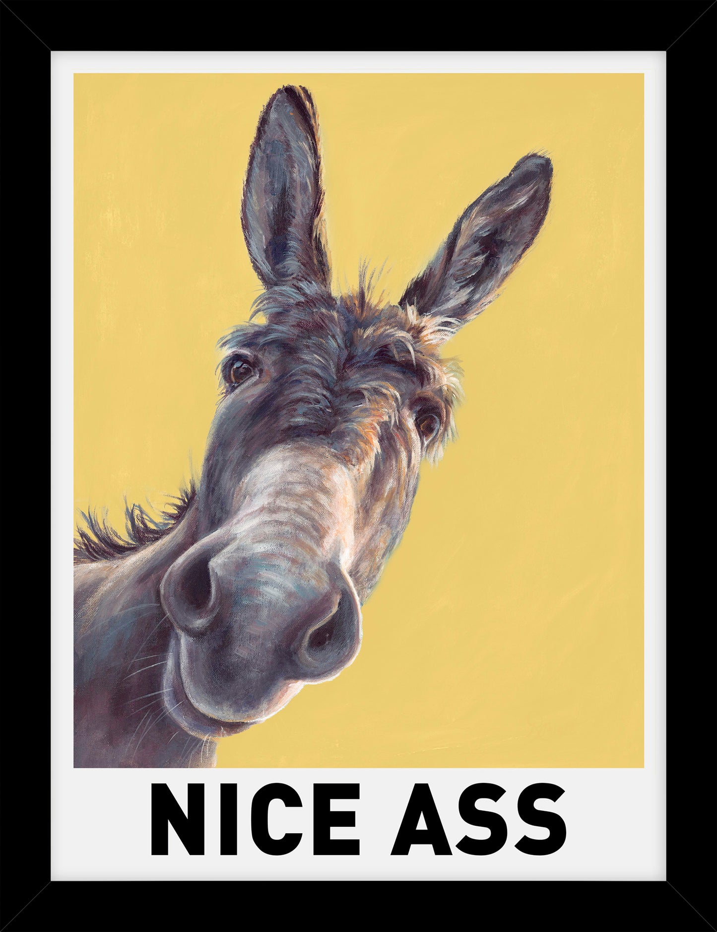 “Nice Ass” Artwork – Ruth Aslett | 33.5 x 43.5cm | Bold & Playful Contemporary Art