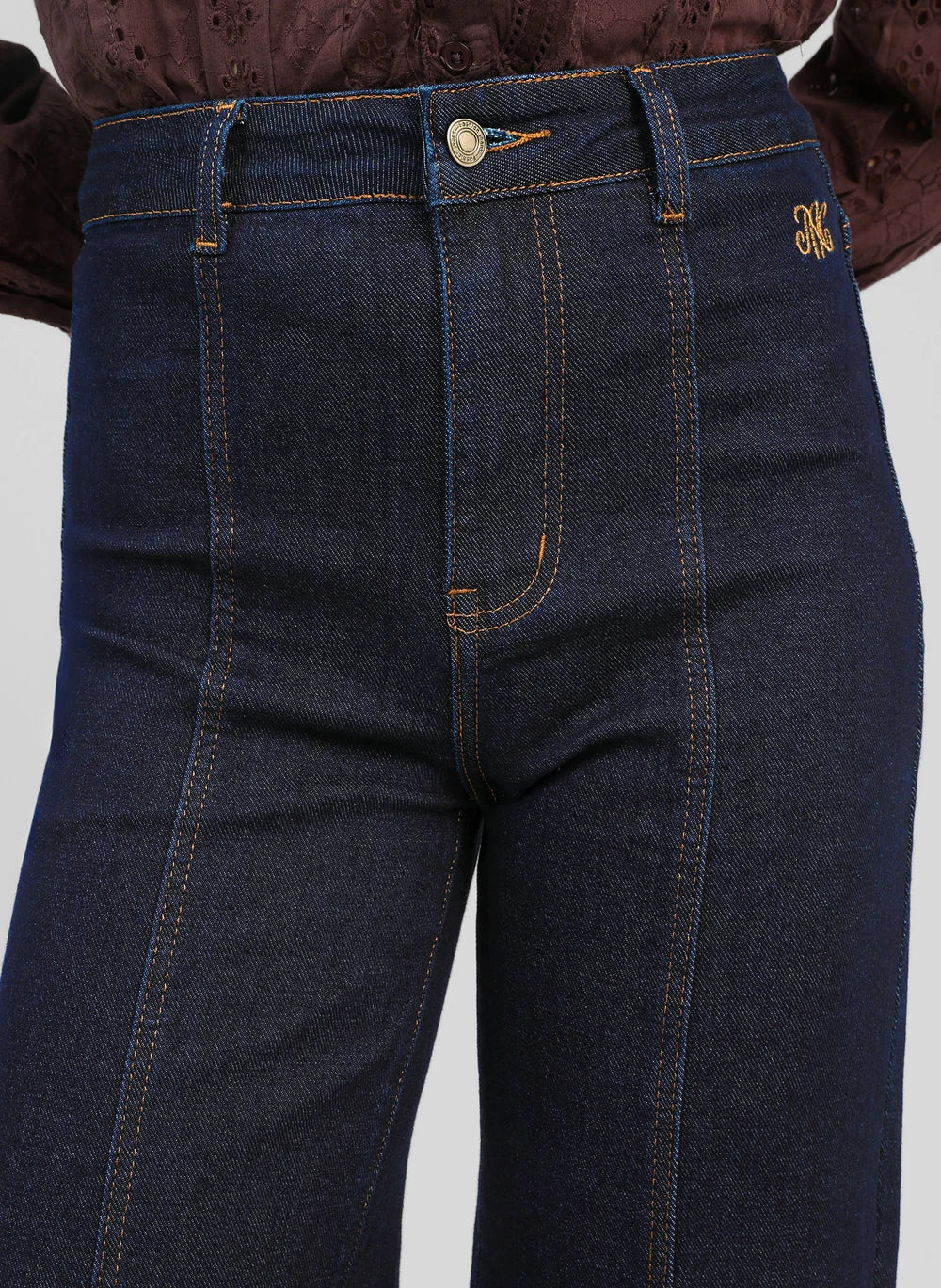 Piplis High-Waist Wide Leg Jeans | Women's Luxury French Design Denim