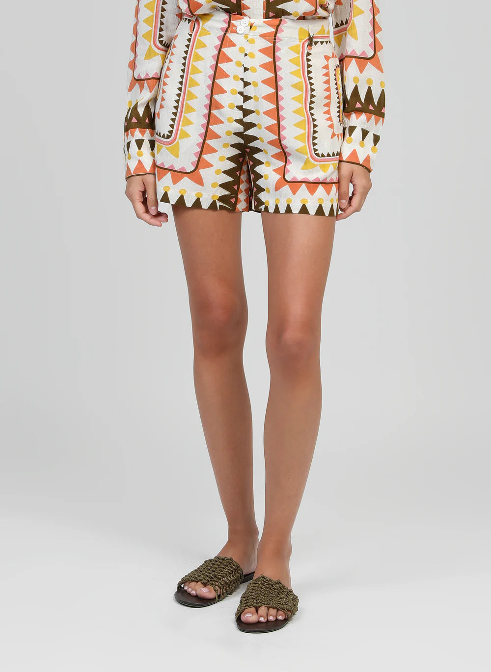 Aztec Design Shorts — An'ge