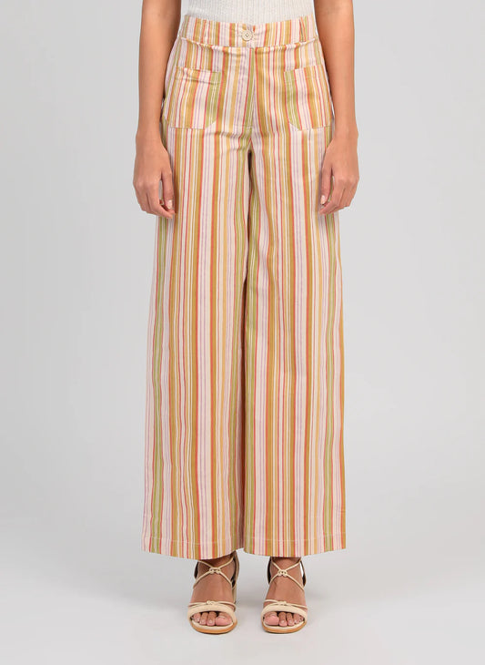 Yellow Stripe Trousers — An'ge