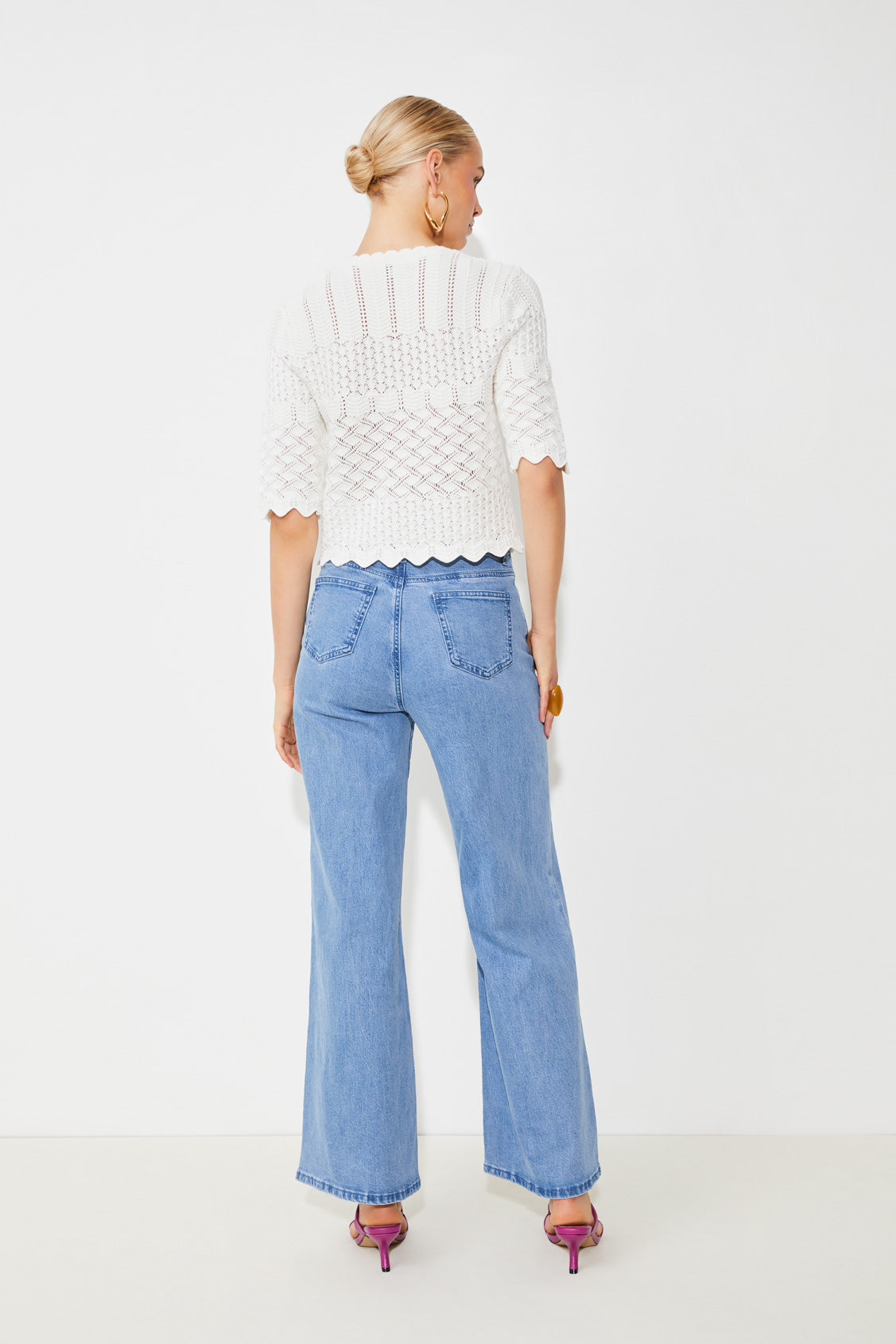 Lace Knit Top: A Touch of Romantic Charm