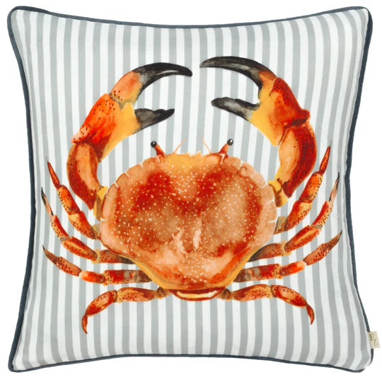 Salcombe Crab Piped Cushion