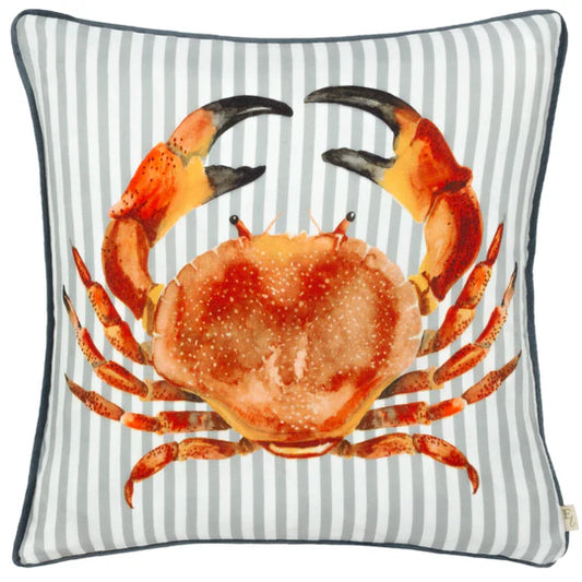 Salcombe Crab Piped Cushion