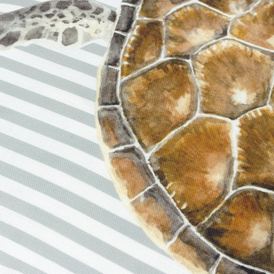 Salcombe Turtle Piped Cushion