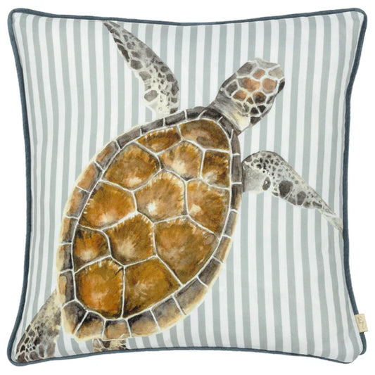 Salcombe Turtle Piped Cushion