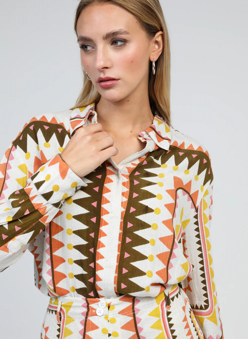 Aztec Design Shirt — An'ge