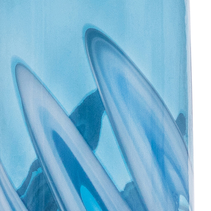 Hand-Blown Vase Steel