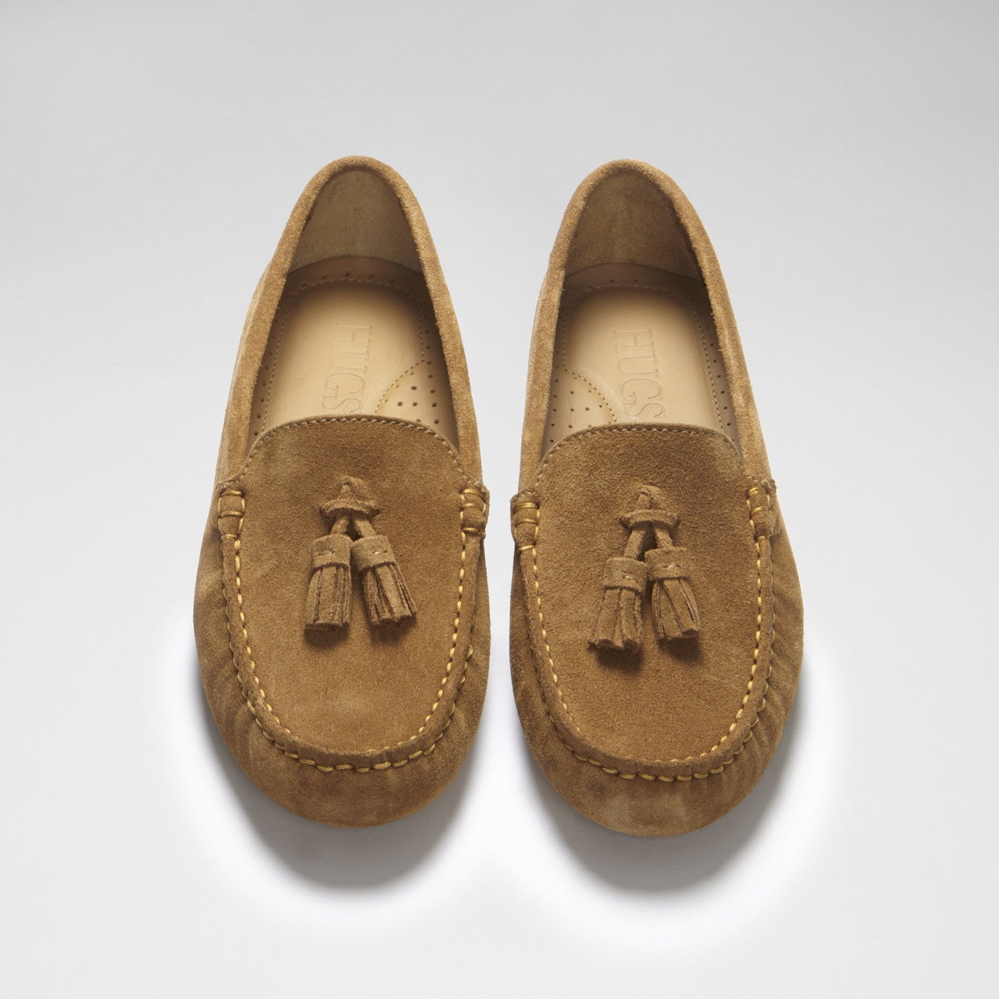 Women’s Tobacco Tasselled Loafer Driving Shoes – Suede Moccasins