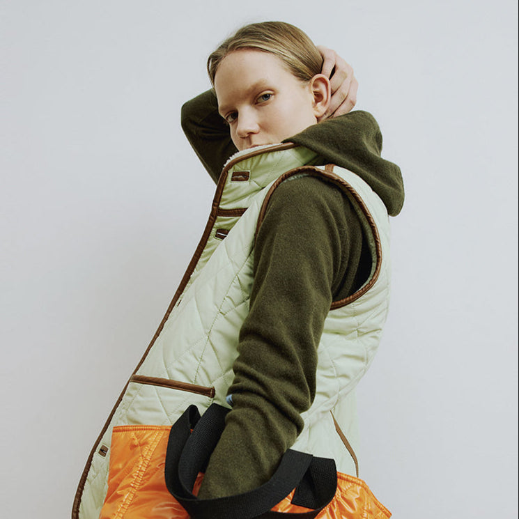 Worker Reversible Vest [Green Haze] – Reversible Utility Gilet