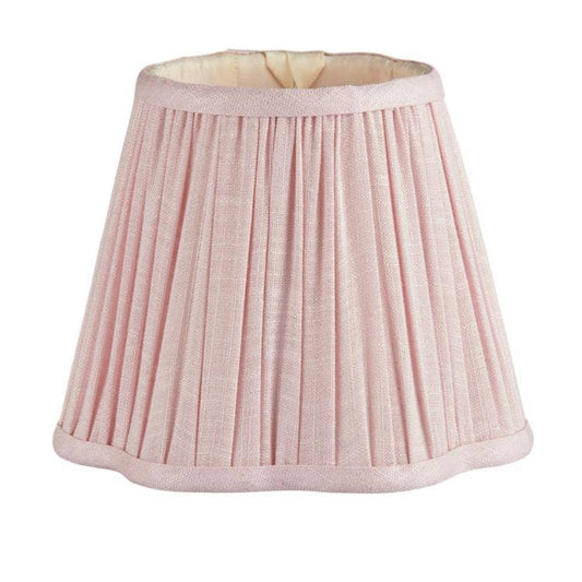 Scallop Lampshade Pink 16cm