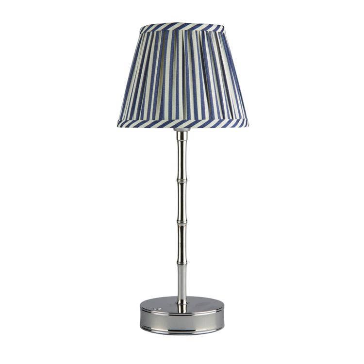 Empire Lampshade Navy Stripe 16cm