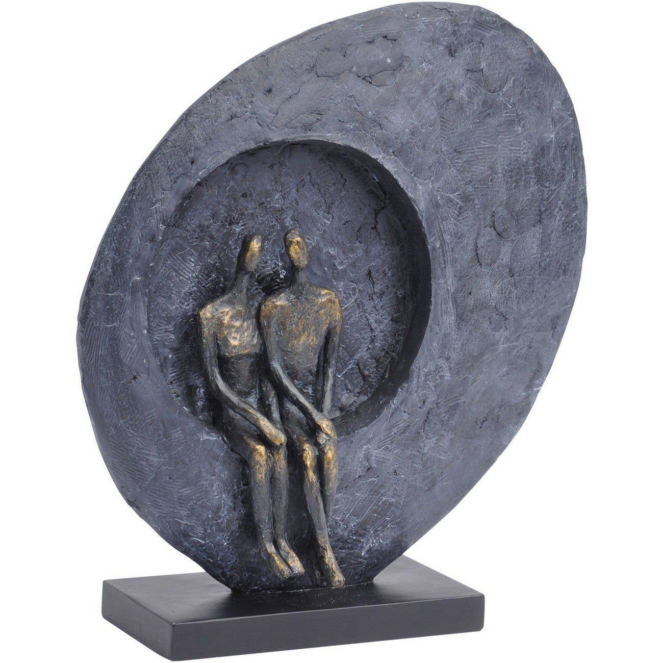 Abstract Embrace Couple Sculpture | Woodcock and Cavendish