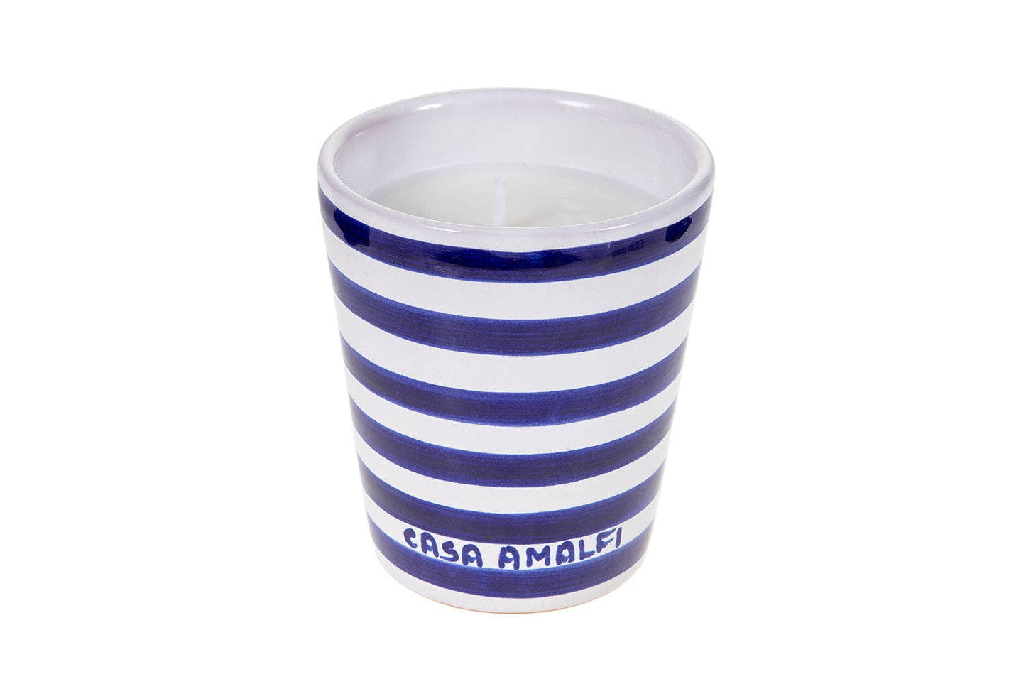 Blue Grotto | Hand-Painted Ceramic Candle