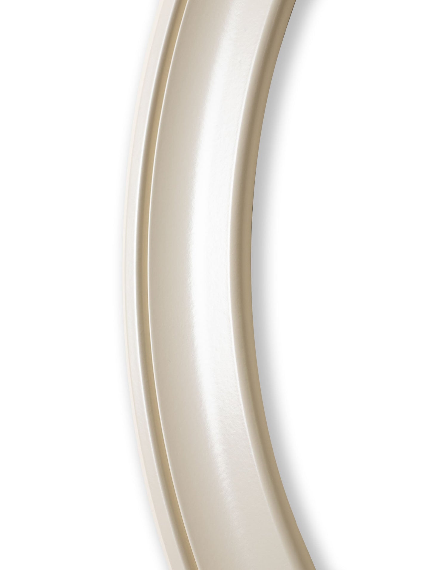 Round Mirror - Ivory