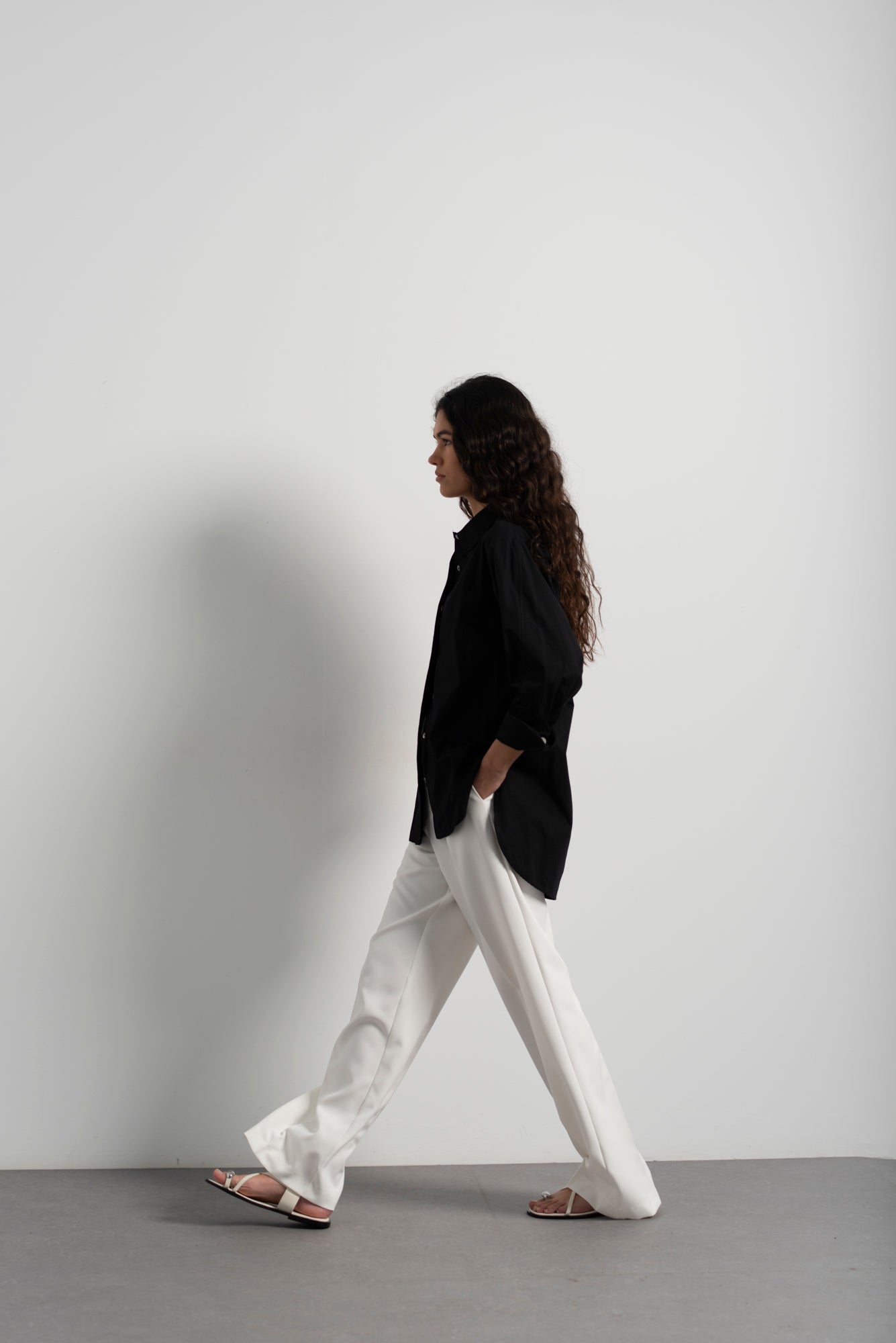 Black Poplin Shirt | Timeless Style & Effortless Comfort