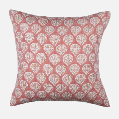 Peach Pink Cushion Sham Cover