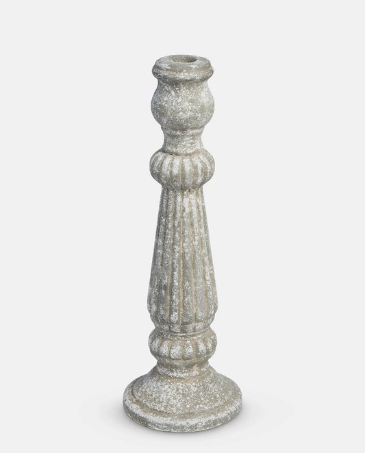 Stone Candlestick for sale - Woodcock and Cavendish