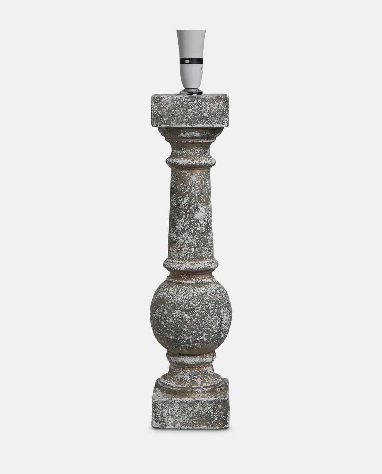 Tall Stone Lamp for sale - Woodcock and Cavendish