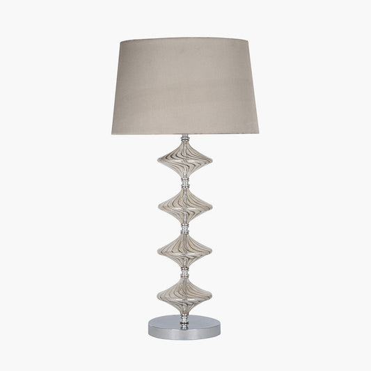 Gabby Metal and Lustre Glass Table Lamp for sale - Woodcock and Cavendish